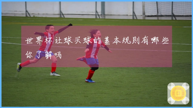 世界杯让球买球的基本规则有哪些你了解吗